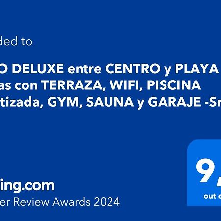 Atico Deluxe Entre Centro Y Playa Salinas Con Terraza, Wifi, Piscina Climatizada, Gym, Sauna Y Garaje -Smart Tv ロケタス・デ・マル エクステリア 写真