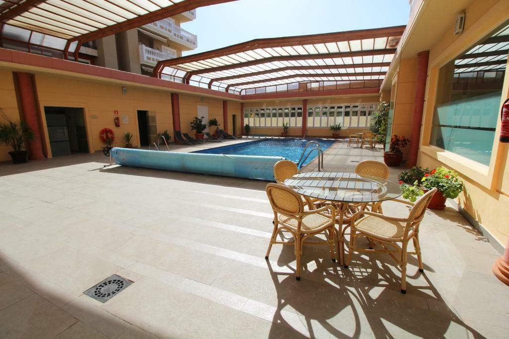 Atico Deluxe Entre Centro Y Playa Salinas Con Terraza, Wifi, Piscina Climatizada, Gym, Sauna Y Garaje -Smart Tv ロケタス・デ・マル エクステリア 写真